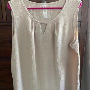 Khaki Colored sleeveless top
